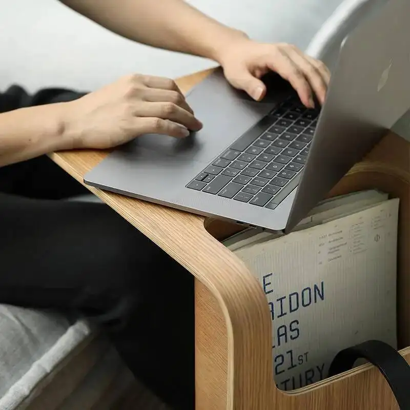 طاولة القهوة الجانبية الحديثة من الخشب الرقائقي Bentwood لطاولة ركن غرفة المعيشة #5