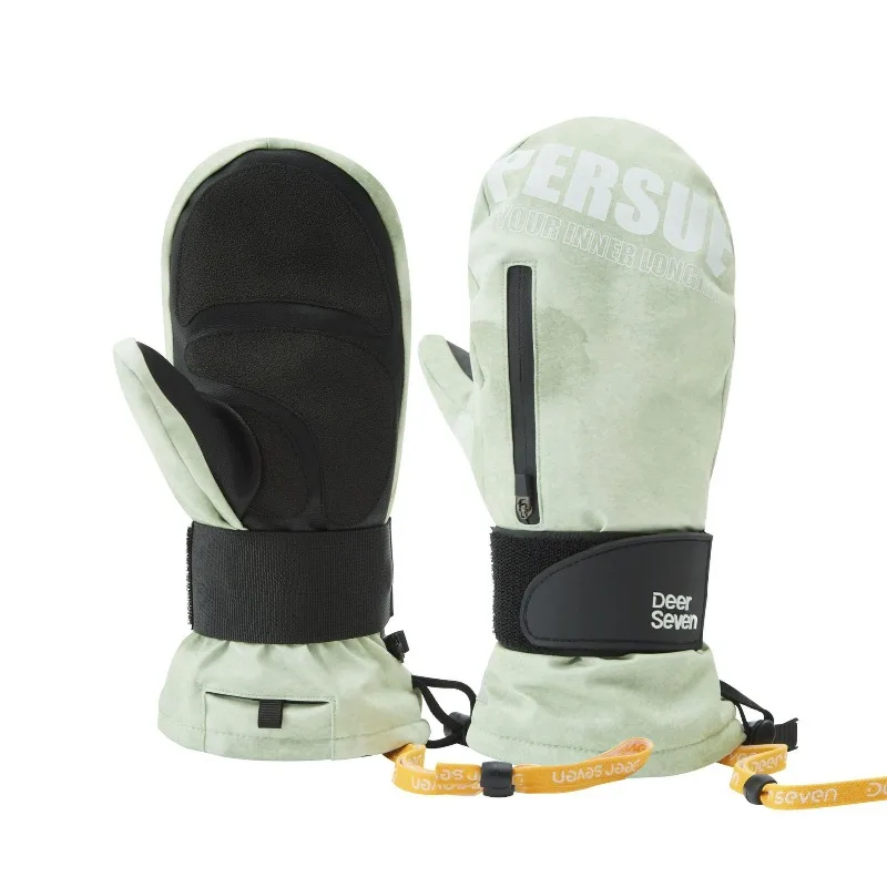 

25 New Ski Gloves,snowboarding Warm Wrist Guards, Touch Screen Windproof and Waterproof Outdoor Men and Women and Refers To 3M