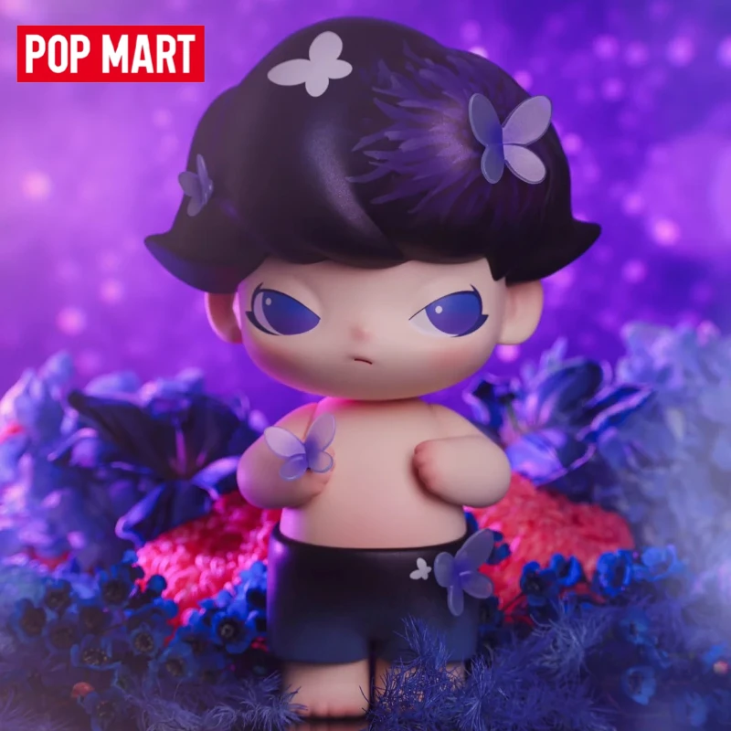 

Оригинальная фигурка POPMART MEGA JUST DIMOO 400% Мика Нинагава, милая трендовая игрушка, украшение для дома, большие декоративные элементы