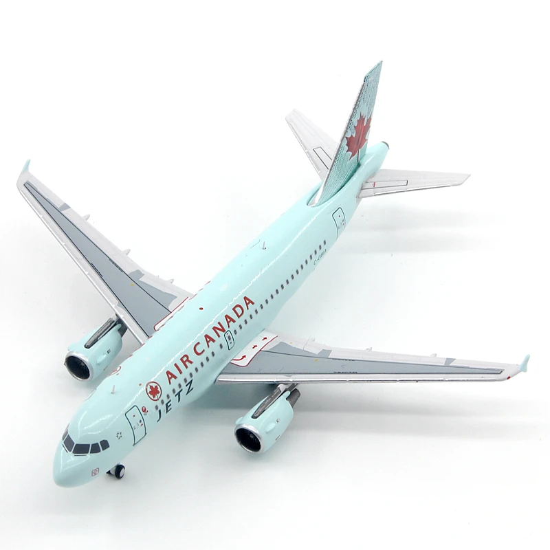 Diecast 1/400 Scale Air Canada A319 C-GBIA Unique Novelty Airplane Airbus Alloy Aircraft Model Boutique Decoration Display Gift