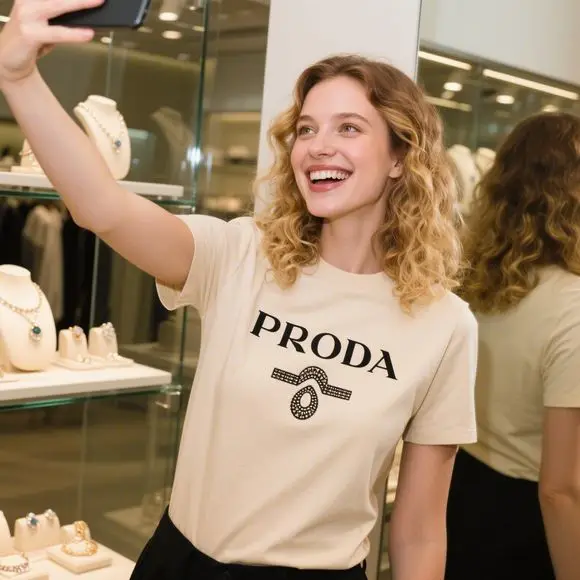 

2025 Luxury Brand's New Letter Logo Design Printed Short Sleeved Cotton T-shirt for Men and Women High-quality Comfortable Top