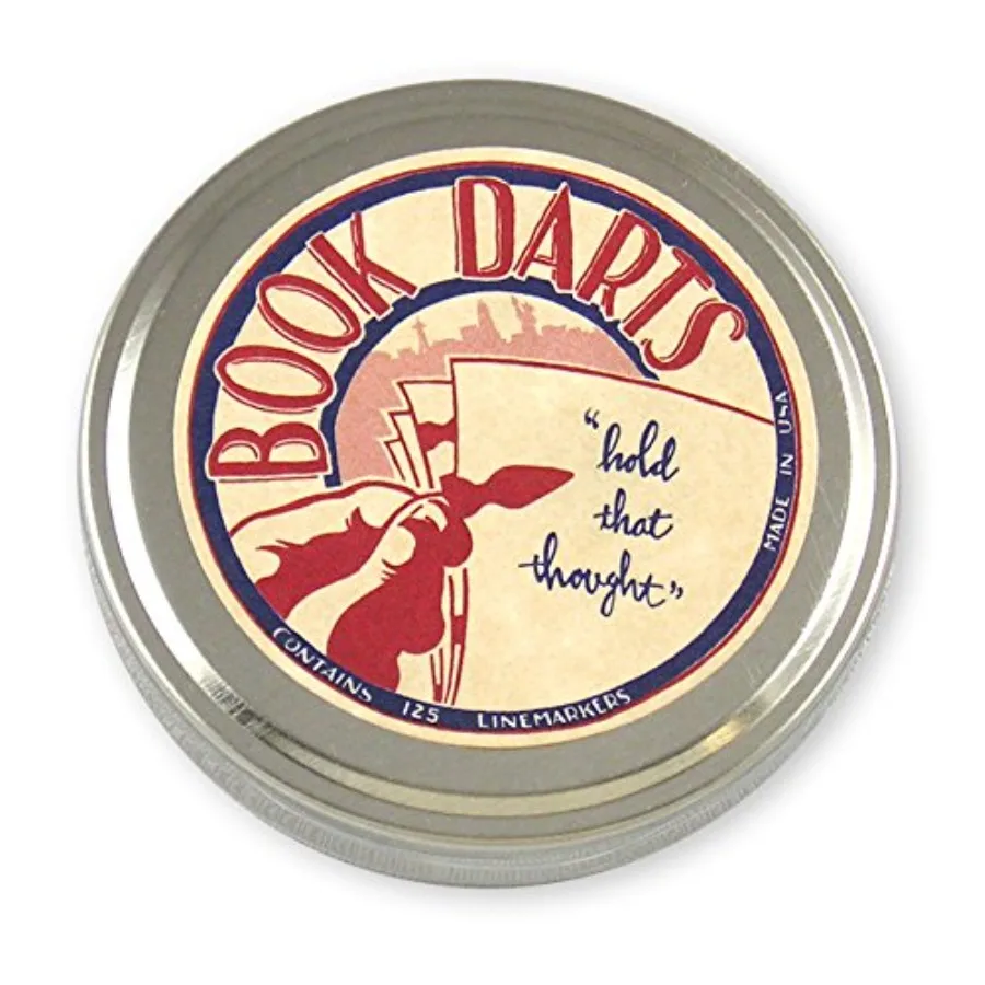 

125 Count Tin Bronze Bookmarks - Line Book Markers