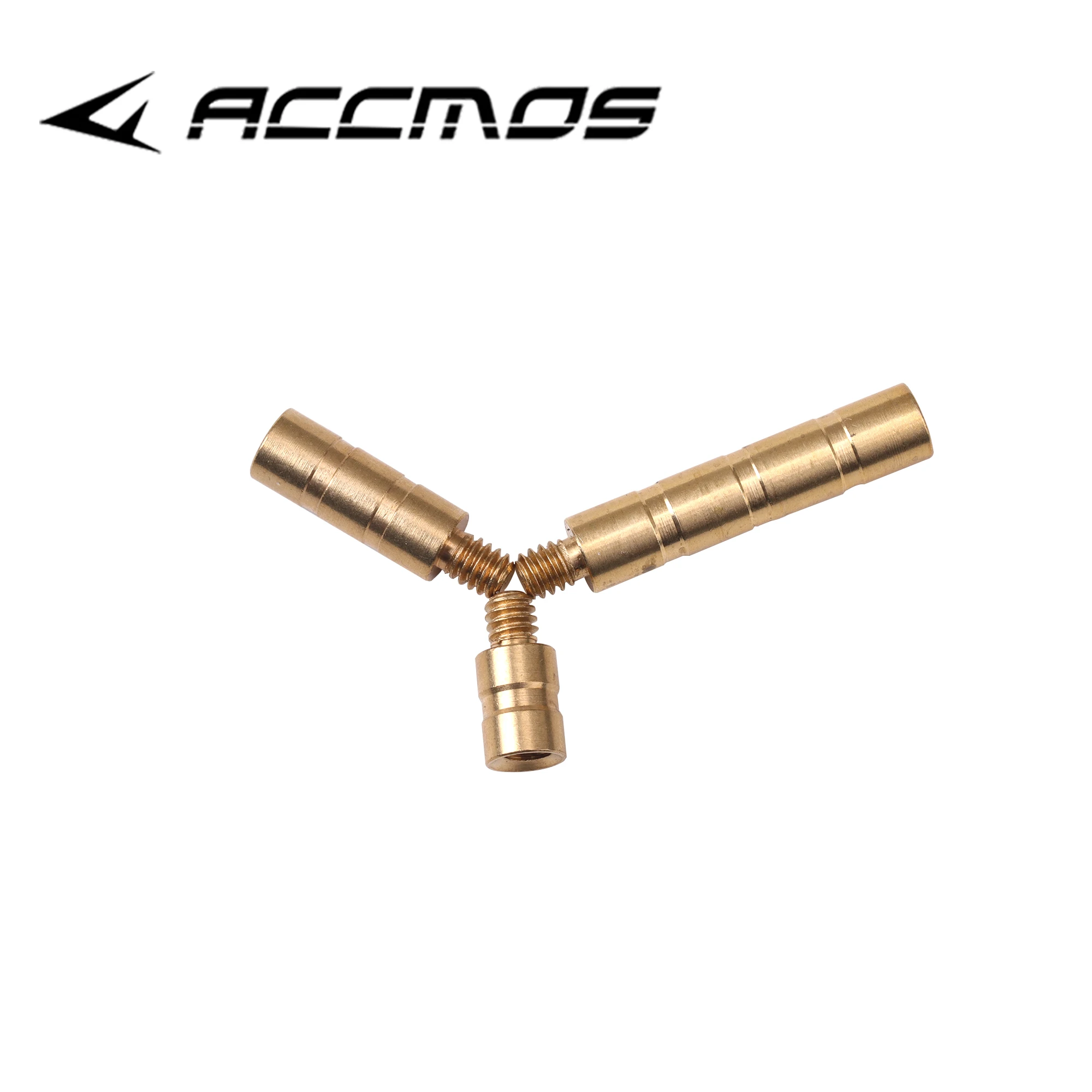 15pc 25/50/100Gr Archery Arrow Insert Screw Copper Brass Arrow Inserts Arrowheads Connector Arrow Shaft Archery Accessories