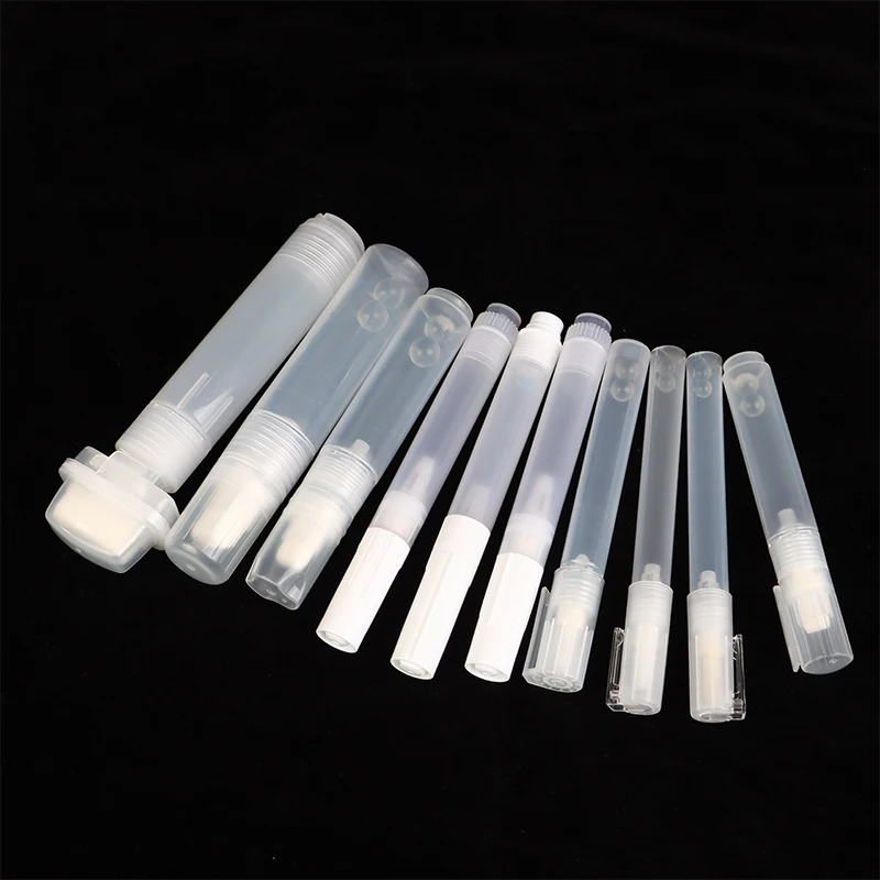 Varilla de bolígrafo vacía de plástico con tinta recargable, tubo reutilizable repetible para bolígrafos de grafiti, marcador de tiza líquida, accesorios de bolígrafo de pintura