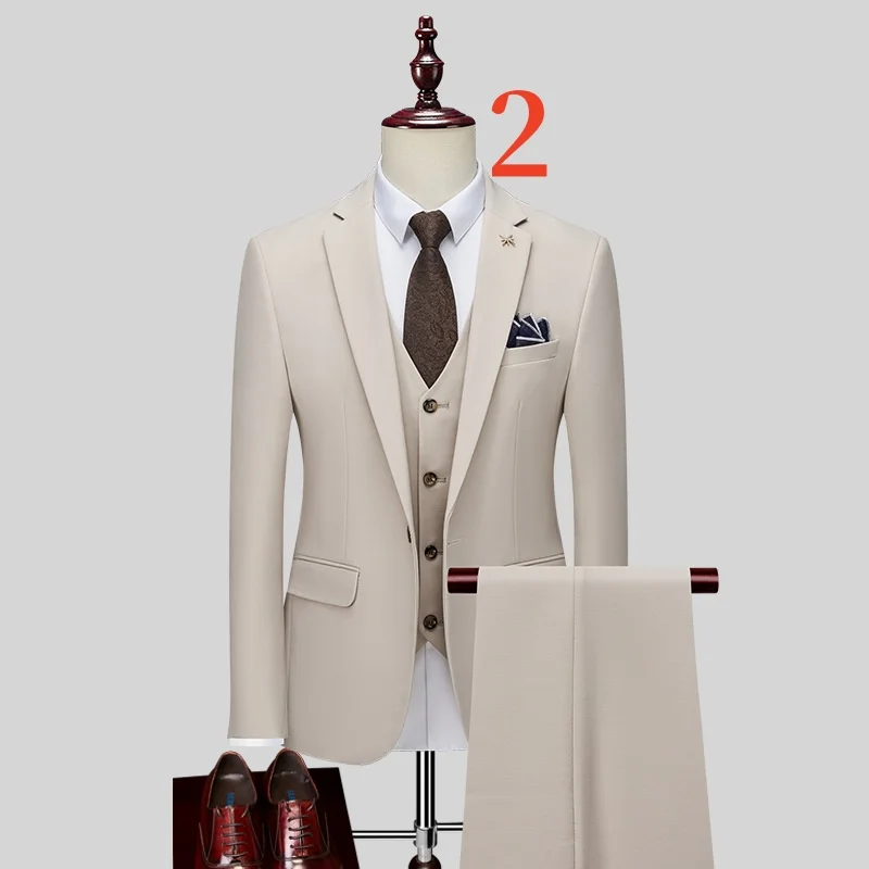 Divbest-Manteau Formel pour Homme, Costume de Mariage, M8031