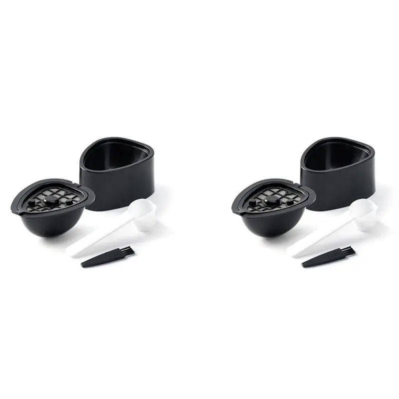 Cápsula de café 2 en 1 A02M-2X para máquina NESTLE ST 9662.62, cápsula de café y té de repuesto con filtro recargable-A