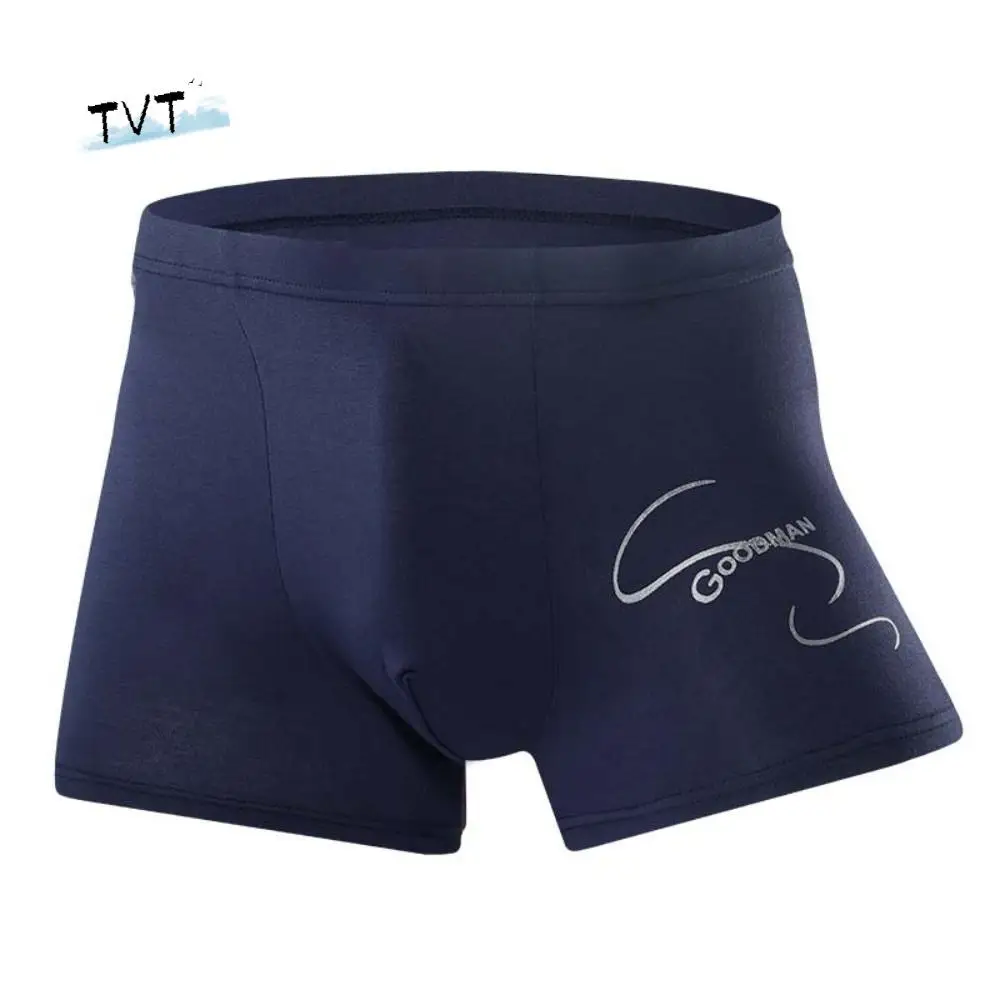 

Breathable Seamless Men's Boxer Briefs Mid Waist Large Size Underwear for Man Ins Fashion Lingerie Shorts Underpants Gifts