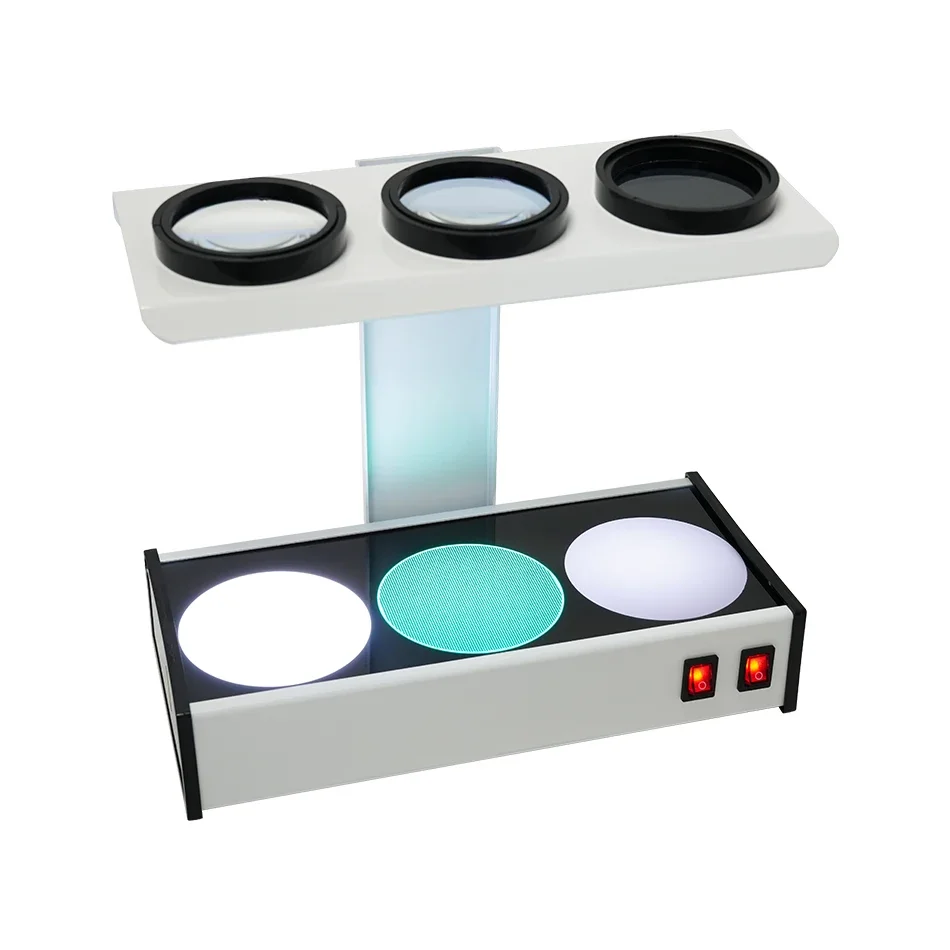 Ophthalmic Multifunctional Lens Tester In Other Optical Equipment Stress Multifocal Lens Surface Scratches Testing PR-888
