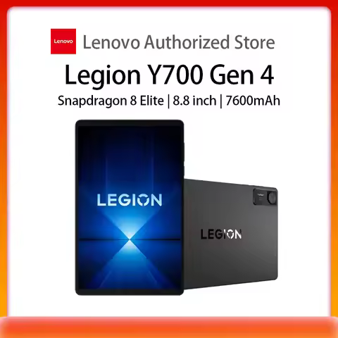Gaming Tablet 2025 Lenovo Legion Y700 4th Gen Snapdragon 8 Elite 8.8" 165Hz Display 7600mAh 68W Charging Gaming Tablet TB322FC
