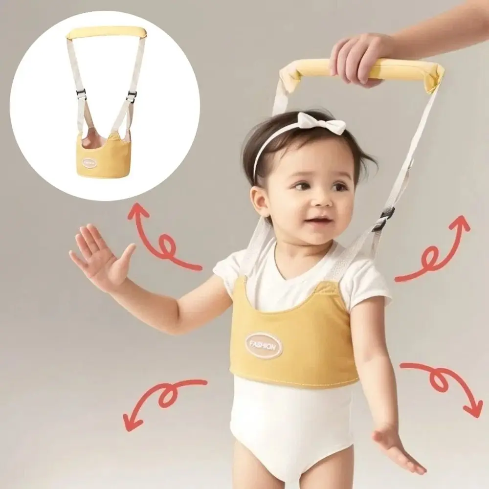 Durable Handheld Helper Toddler Walking Harness Adjustable Breathable Walker Walking Protective Infant Walk Assistant Belt