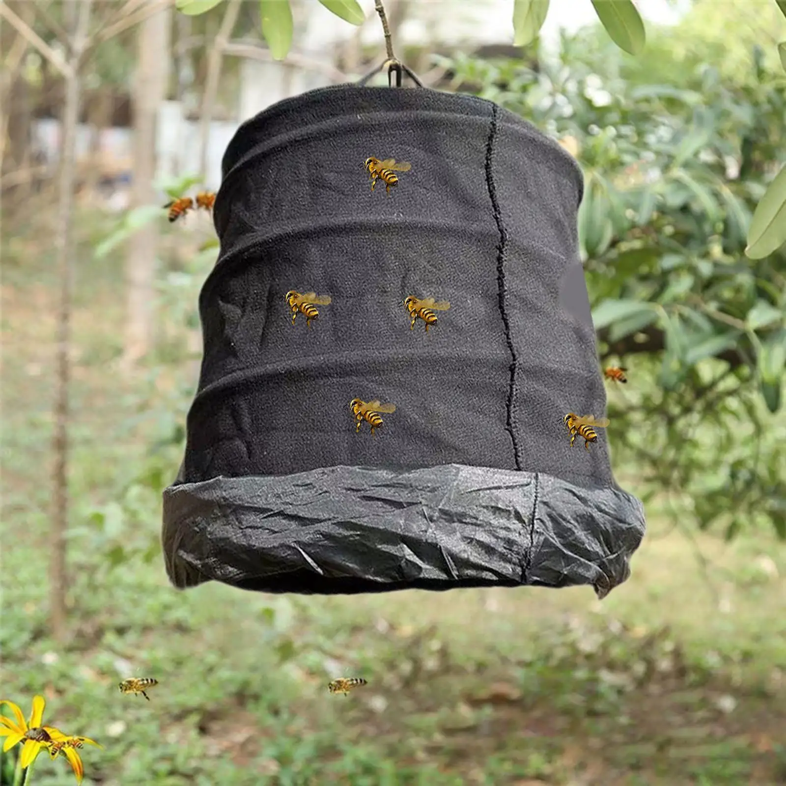 Bee Swarm Cage Easy to Hang Thickened Beekeeper Tool for Outdoor Beekeeper
