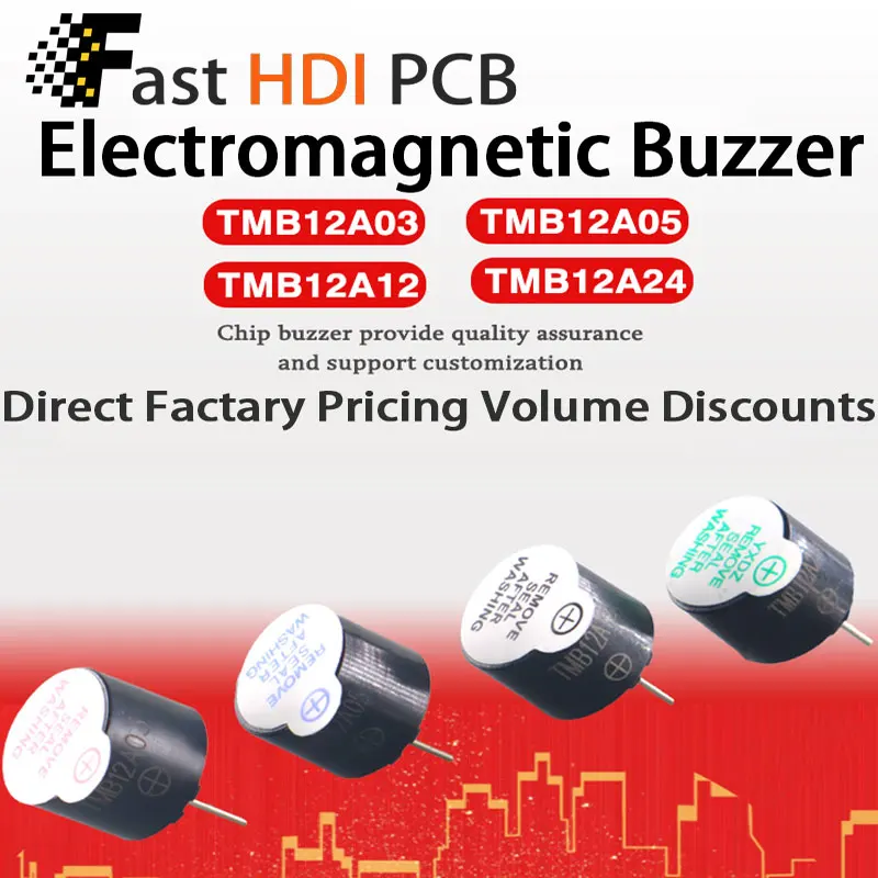 ออดแอคทีฟแบบแม่เหล็ก-9042 9x4.2mm 3V/5V - การออกแบบแบบบางพิเศษ 4.2mm / แบบแม่เหล็กที่เป็นมิตรกับสิ่งแวดล้อมสำหรับสมาร์ทการ์ด