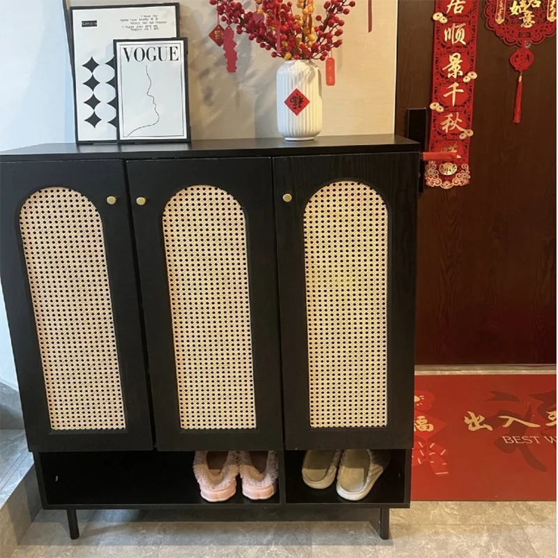 Aksen Lemari Sepatu Nordic Mewah Ruang Tamu Tinggi Desainer Modern Minimalis Rak Sepatu Salon Zapatero Furnitur Hemat Ruang