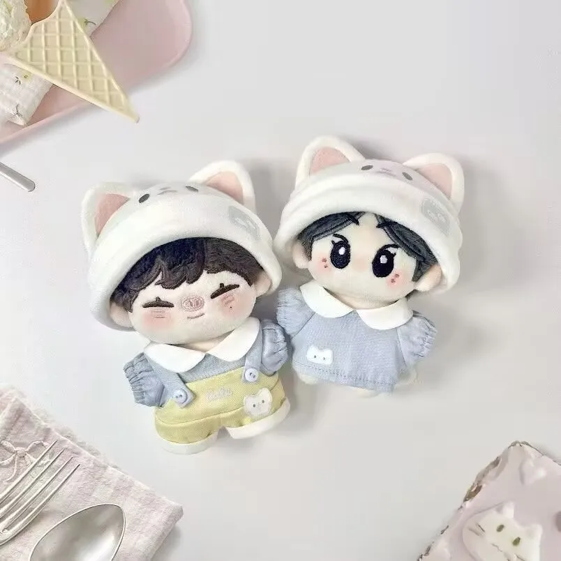 ملابس أطفال 10 سم، قطة لطيفة، ملابس دمى كرتونية، ملابس أطفال من القطن، جسم عادي، ملابس أطفال على شكل نجمة البحر #5