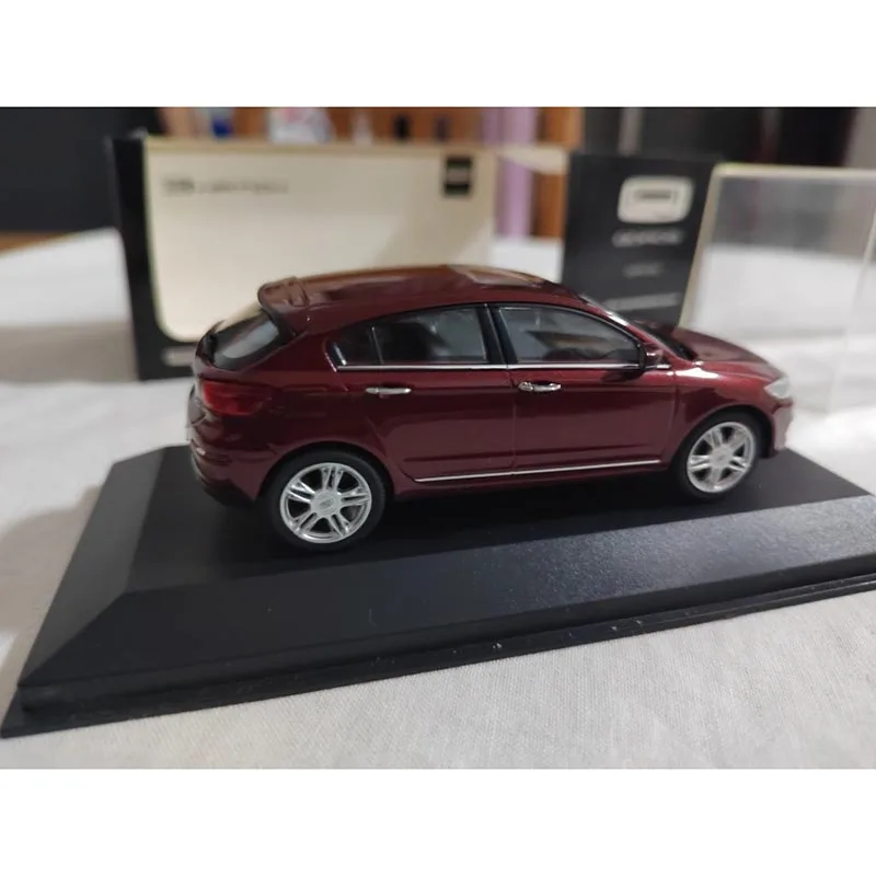 1:43 Scale Chery Qoros 3 Hatchback Alloy Car Model Collection Ornaments