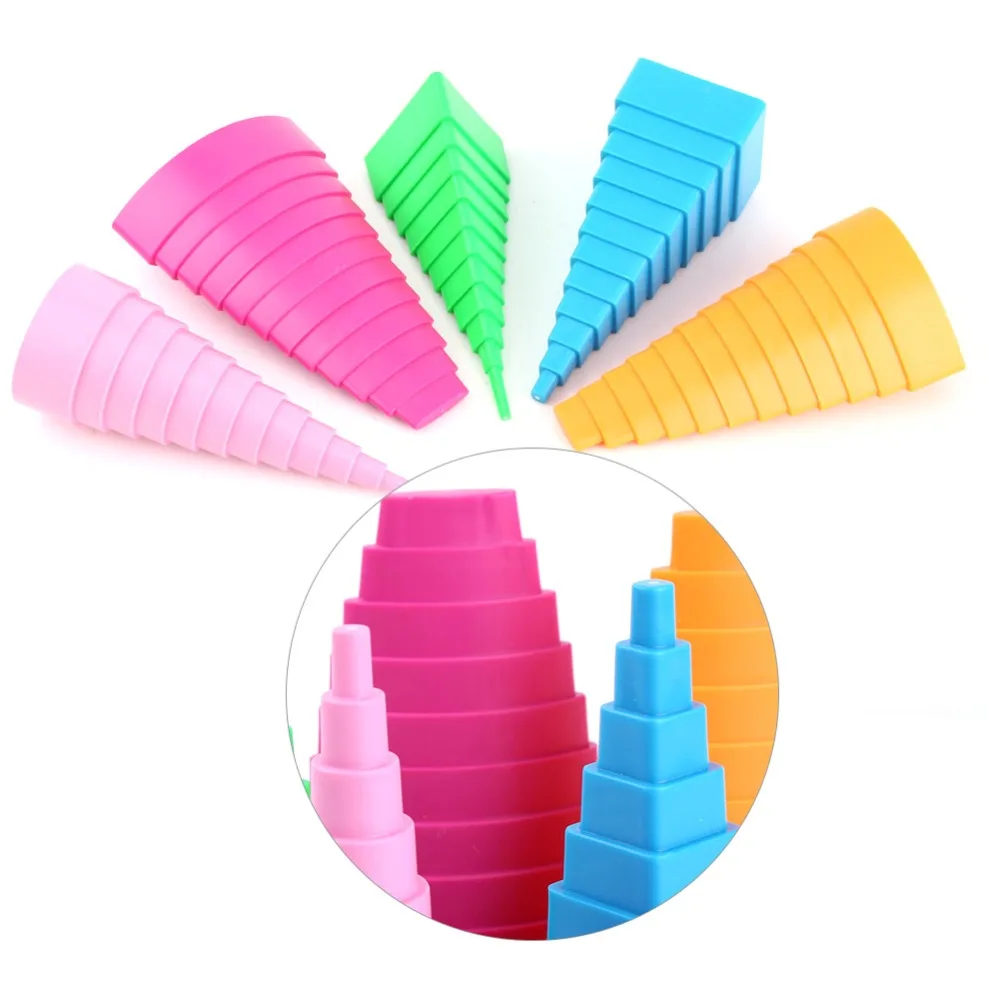 5pcs Mixed Color Paper Quilling Border Buddy 5 Shapes Cardmaking Papers Quilling Tools Shape Towers Mould Kit Paper Craft Tool