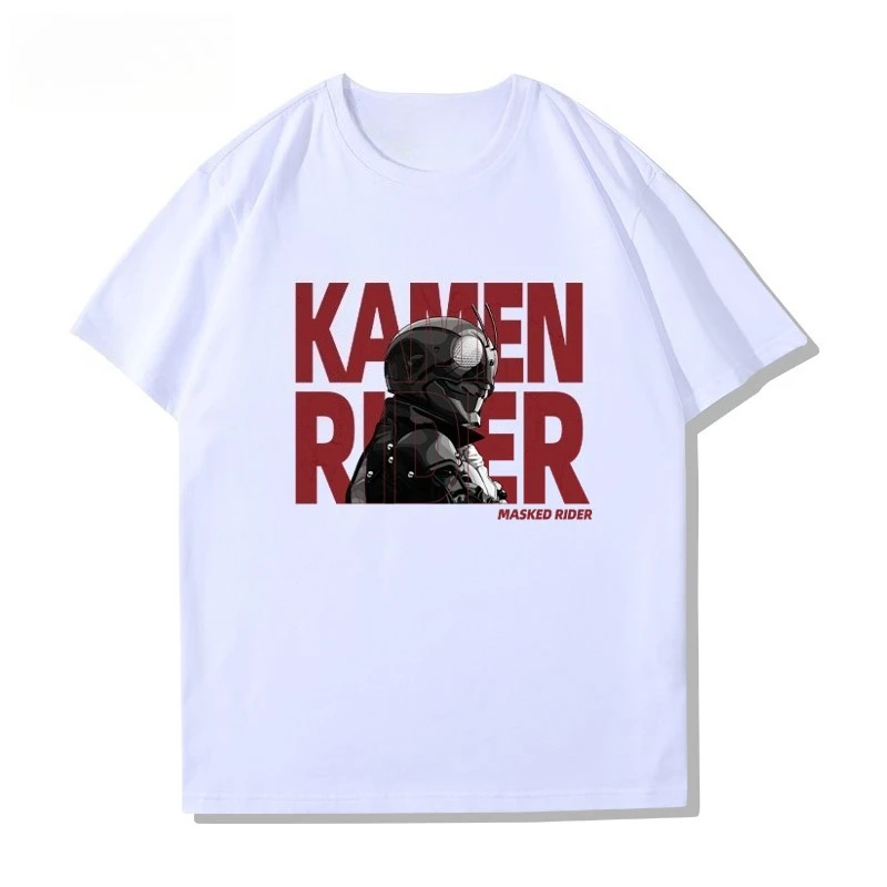 Fashion Design - Mask Knight Collaboration T-Shirt - Anime Peripheral - Japanese Style - 2D - Men's and Women's T-Shirts