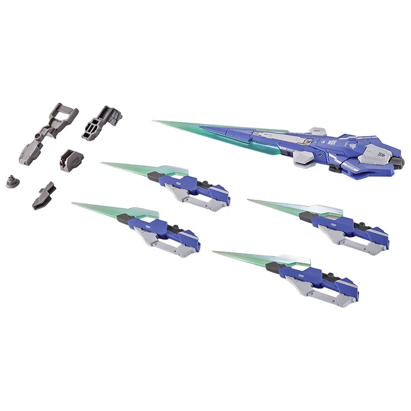バンダイオリジナルメタルビルドシリーズ GNT-0000/FS 00 ガンダム Qan(T) フルセイバーアニメフィギュア組立モデルおもちゃグッズモデル