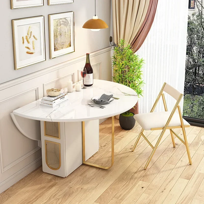 

Cafe Table Restaurant Tables Sedentary Elegant Dining Extendable Ceramic Marble Modern Rooms Kitchen Free Shipping Muebles Round