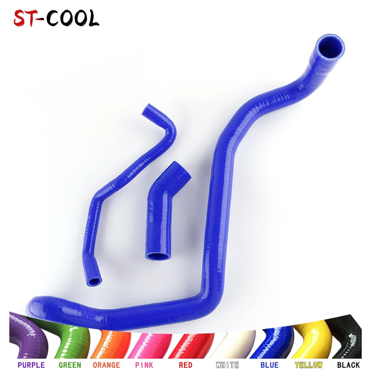 

For Audi TT MK1 1.8T 1999-2006 Silicone Tube Coolant Radiator Hoses Pipe Kit 3Pcs 10 Colors