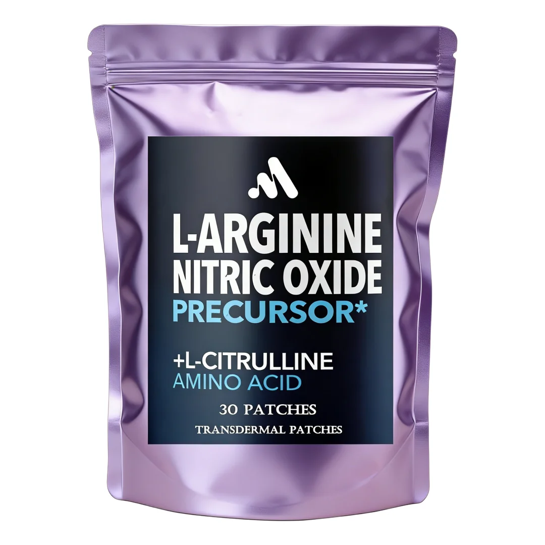 30 Patches L-Arginine for Men L Citrulline Blend Complex with Transdermal Patches