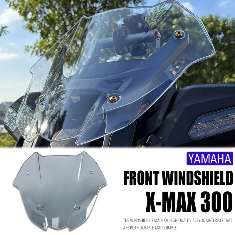 

Лобовое стекло мотоцикла xmax300 для Yamaha XMAX 300 XMAX-300 X-MAX 300 2025 2026, ветровые дефлекторы, спойлер