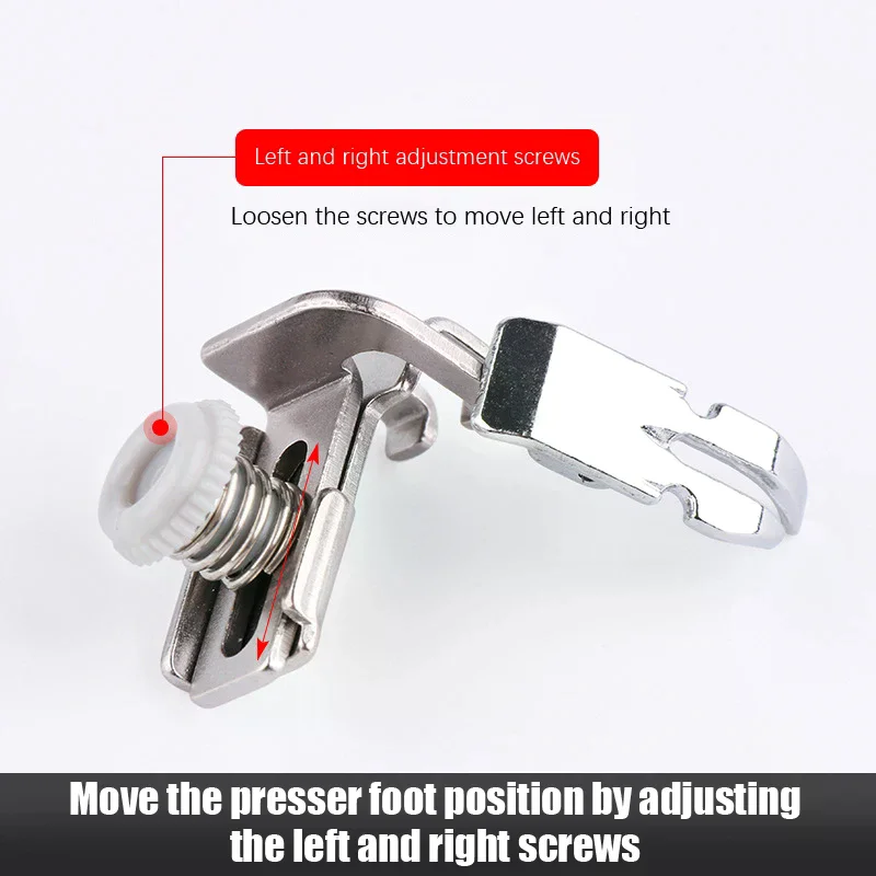 Sewing Machine Presser Foot Universal Sewing Machine Accessories Invisible Zipper Left and Right Unilateral Presser Foot