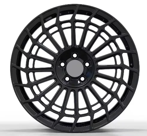 Classic Black Multi-spoke Design Aluminium Alloy Rim Hub 18 19 20 21 22inch 5x112 ET66.6 for E200 E300 E350 Series