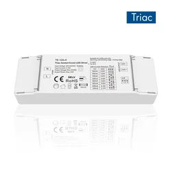 Triac stałoprądowy sterownik LED 100-700mA 12W ściemnialny zasilacz LED PWM cyfrowe ściemnianie AC 220V 230V transformator oświetleniowy