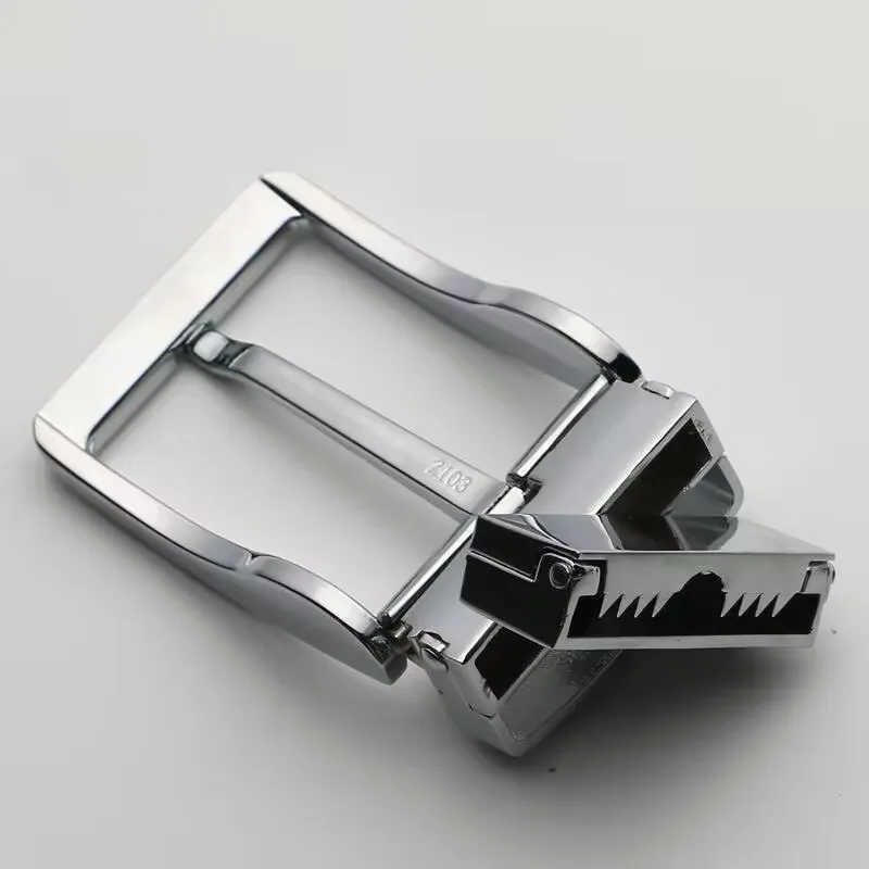 Zinc Alloy Belt Buckles for Men, Metal Pin Buckle for Belt Head, DIY Leather Craft, Hardware Accessories, 35cm