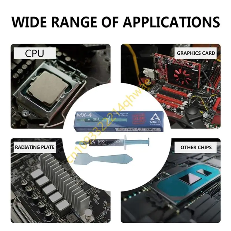 Computer Processer Cooling Greases Увеличение теплопередачи 4G Thermals Paste
