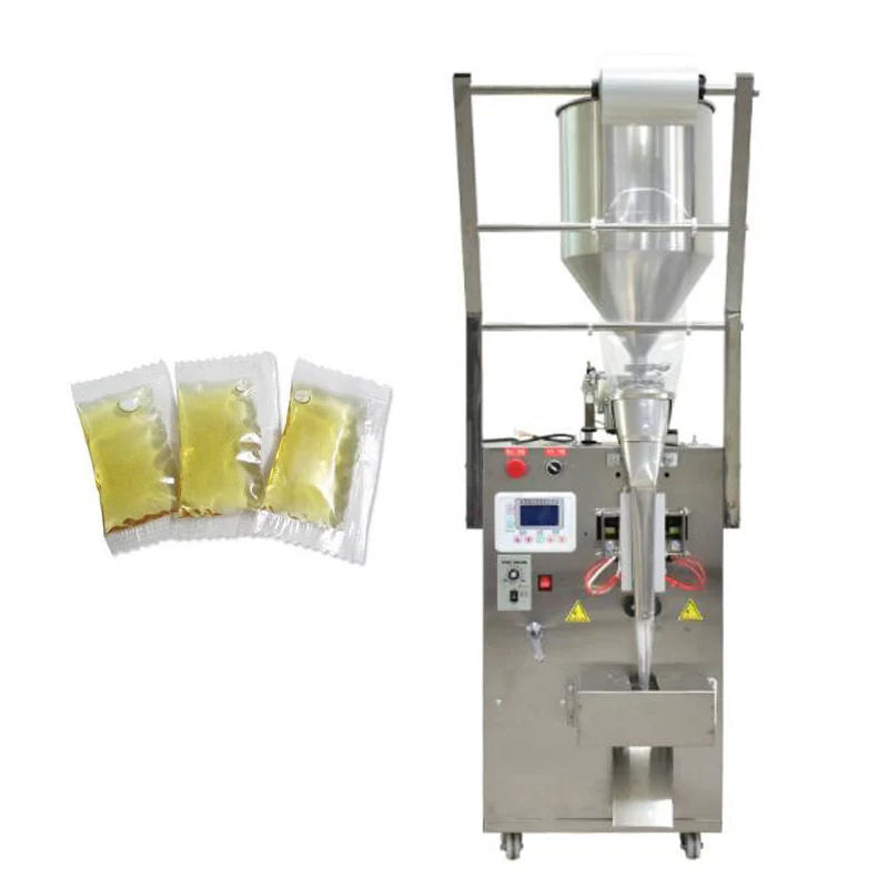 

Automatic Small Sauce Sachet Packaging Machine Honey Chili Paste Soy Sauce Tomato Sauce Ketchup Sachet Packing Filling Machine