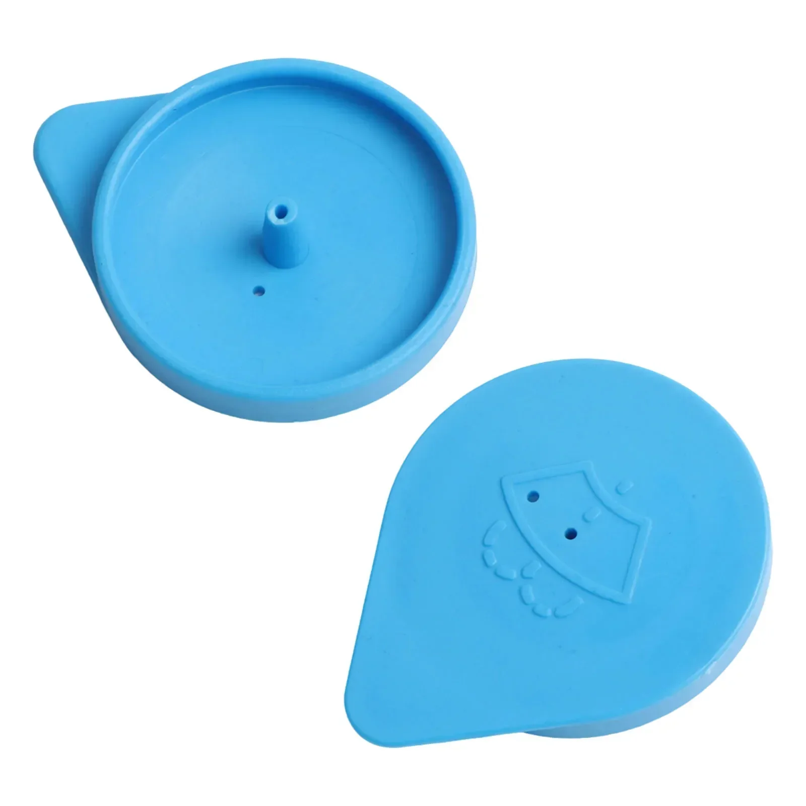 2 قطعة غطاء زجاجة غسالة الزجاج الأمامي للسيارة 28913AX600 ، 28913-AX600 لنيسان لميكرا لملاحظة K12 E11 ملحقات بلاستيكية زرقاء