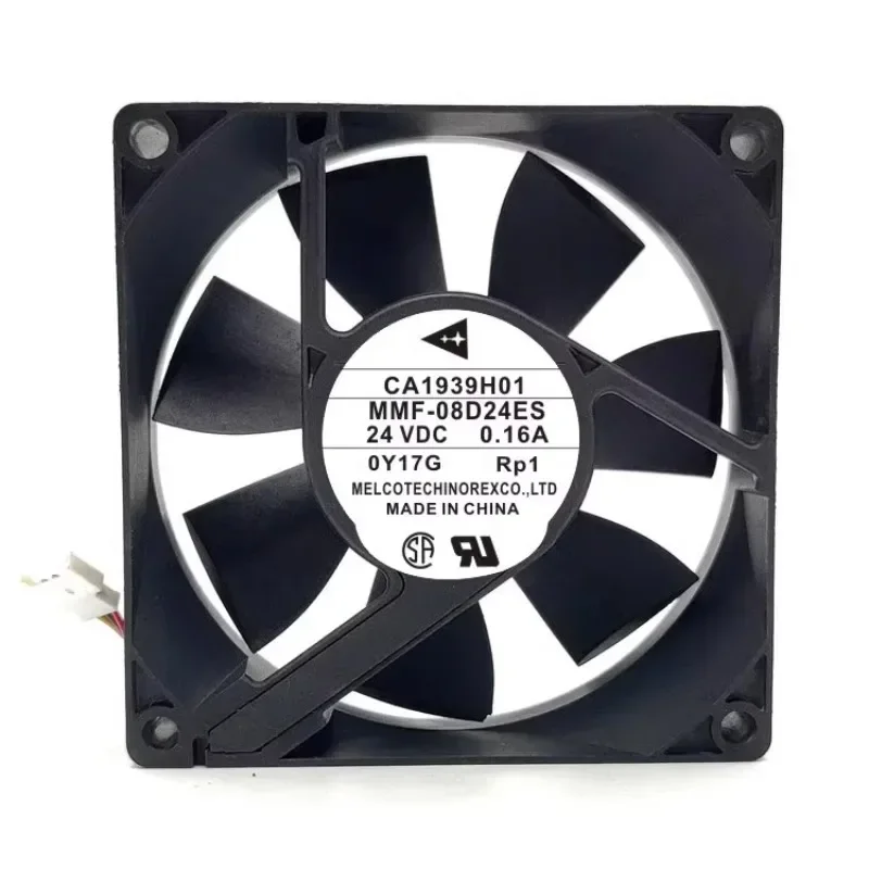 

Новый вентилятор для Mitsubishi CA1639H01 MMF-08D24ES-RP1 24 В 0,16 А вентилятор преобразователя частоты 8025 80*80*25 мм