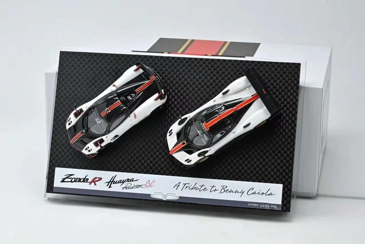 Op voorraad 2026 Beijing Model Exhibition HEC Limited Edition 1:64 miniatuurreplica van gegoten hars, ornamenten voor volwassenen