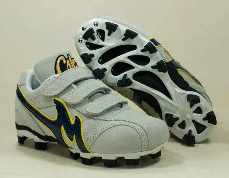 

Фиксированные резиновые гвозди Baseball oes Полная воловья кожаная стойка ain Leather Multi Color Bla een Sports oes для l и Arti...