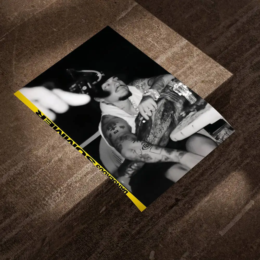 ملصق Y-Yeat صيفي خطير، ملصق فني ذاتي اللصق مقاوم للماء، غرفة القهوة والبار