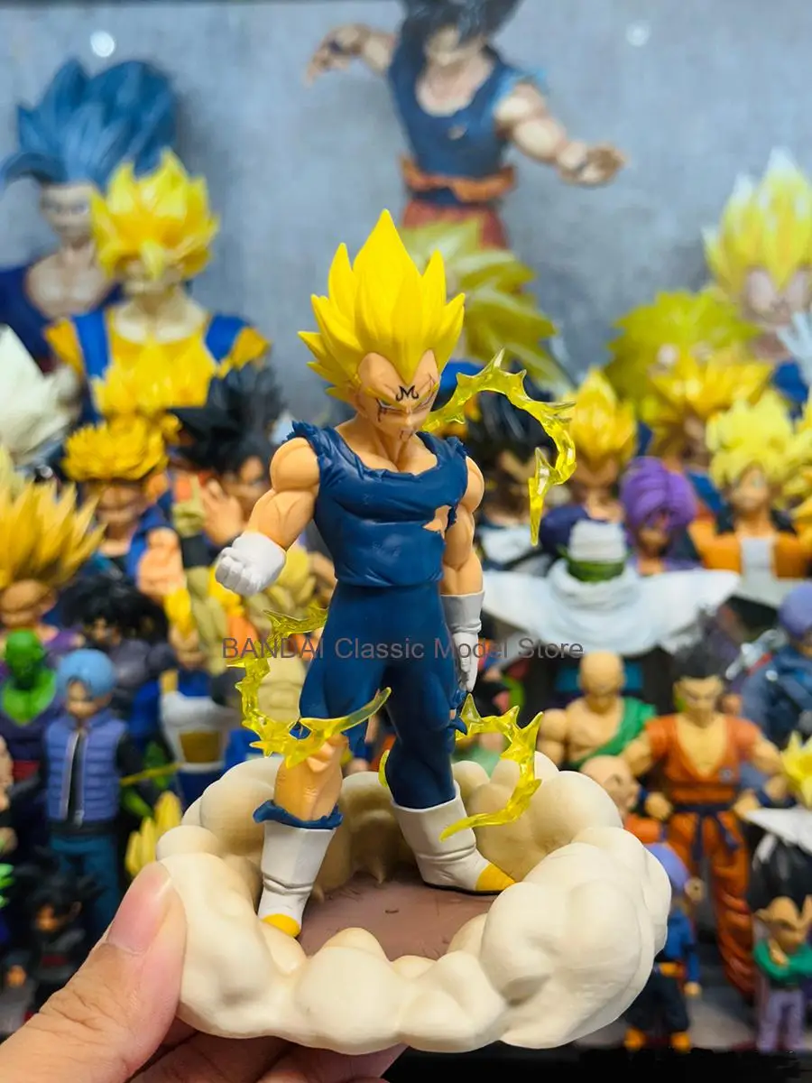 

Коллекционные фигурки Banpresto Dragon Ball: History Box Super Saiyan Majin Vegeta, фигурки DBZ, модельные игрушки