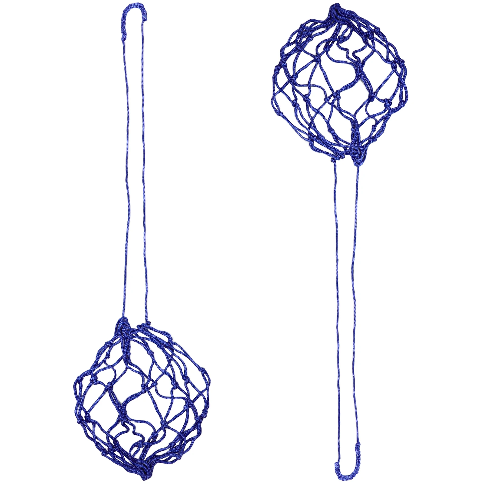 

2pcs Soccer Ball Net Bag Kids Room Polypropylene Kicking Practice Gear Training Equipment Juggling Skills Rebound Ideal Height