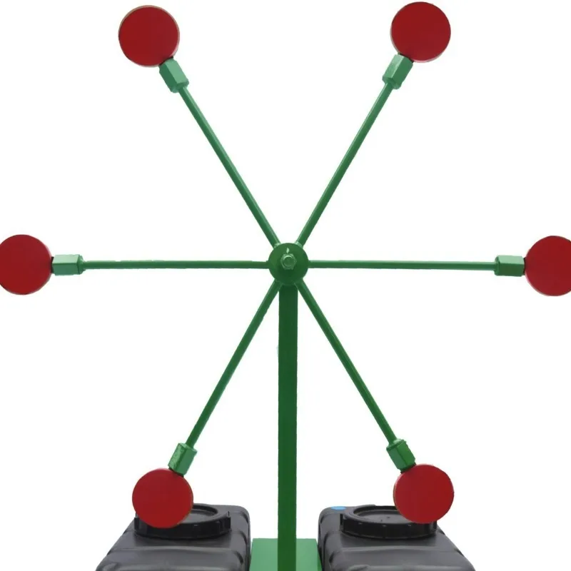 Moving  training target Moving training windmill Six electric windmills