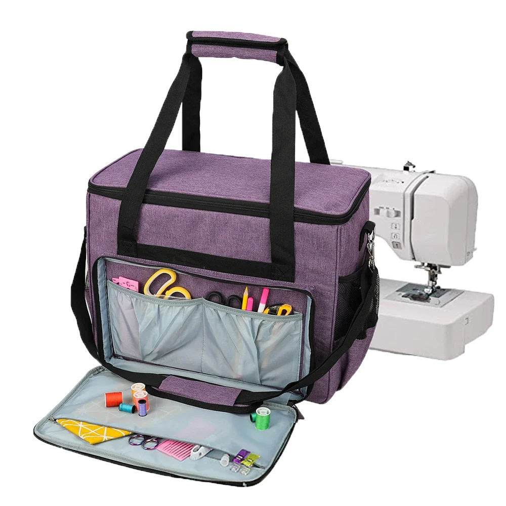 

INNE Large Capacity Sewing Machine Storage Bag Tote Multi-functional Portable Travel Home Organizer Bag Sewing Tools Accessories