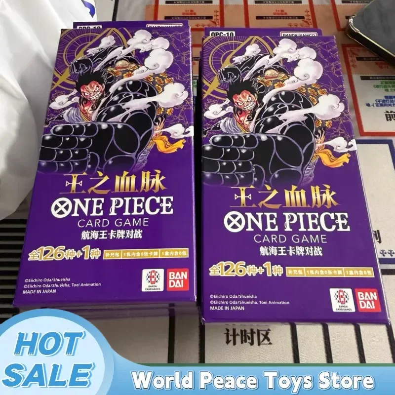 

Hot Sale Japan One Piece Card Game Royal Bloodline Op-10 Booster Bag Tcg Card Box Collection Cards Gifts For Kids And Adult