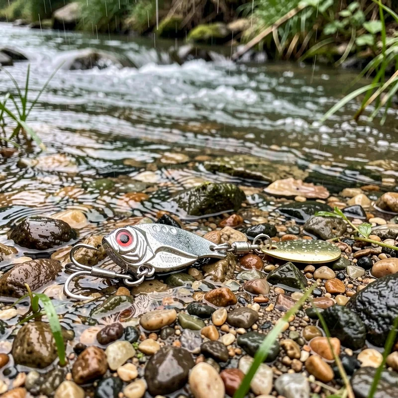 

Silver golden vibration lure 10g 15g high quality vib lure ideal for trolling and jigging techniques