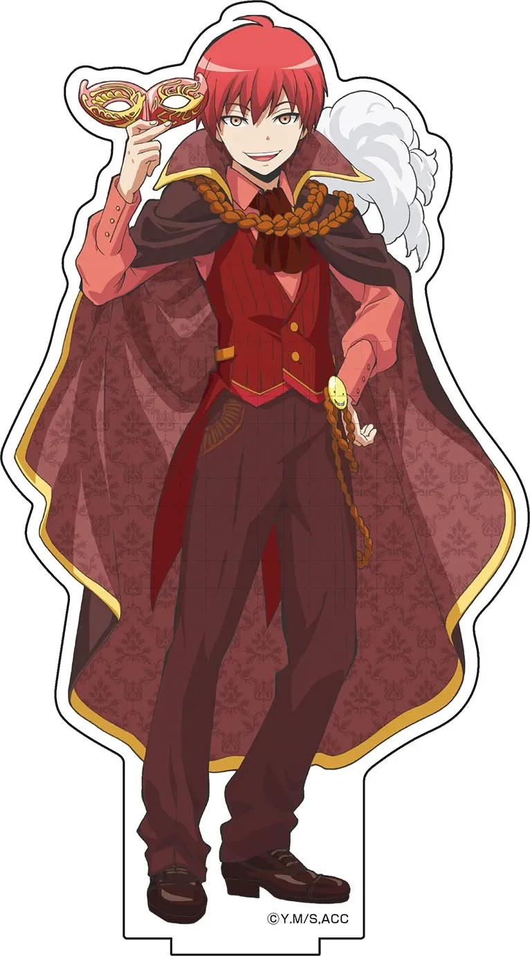 Anime Figura Modelo Placa Cosplay Toy, Yuma, Isogai, Shiota, Nagisa, Akabane, Karuma, Maehara, Hiroto, Acrílico Stand Boneca, Presente