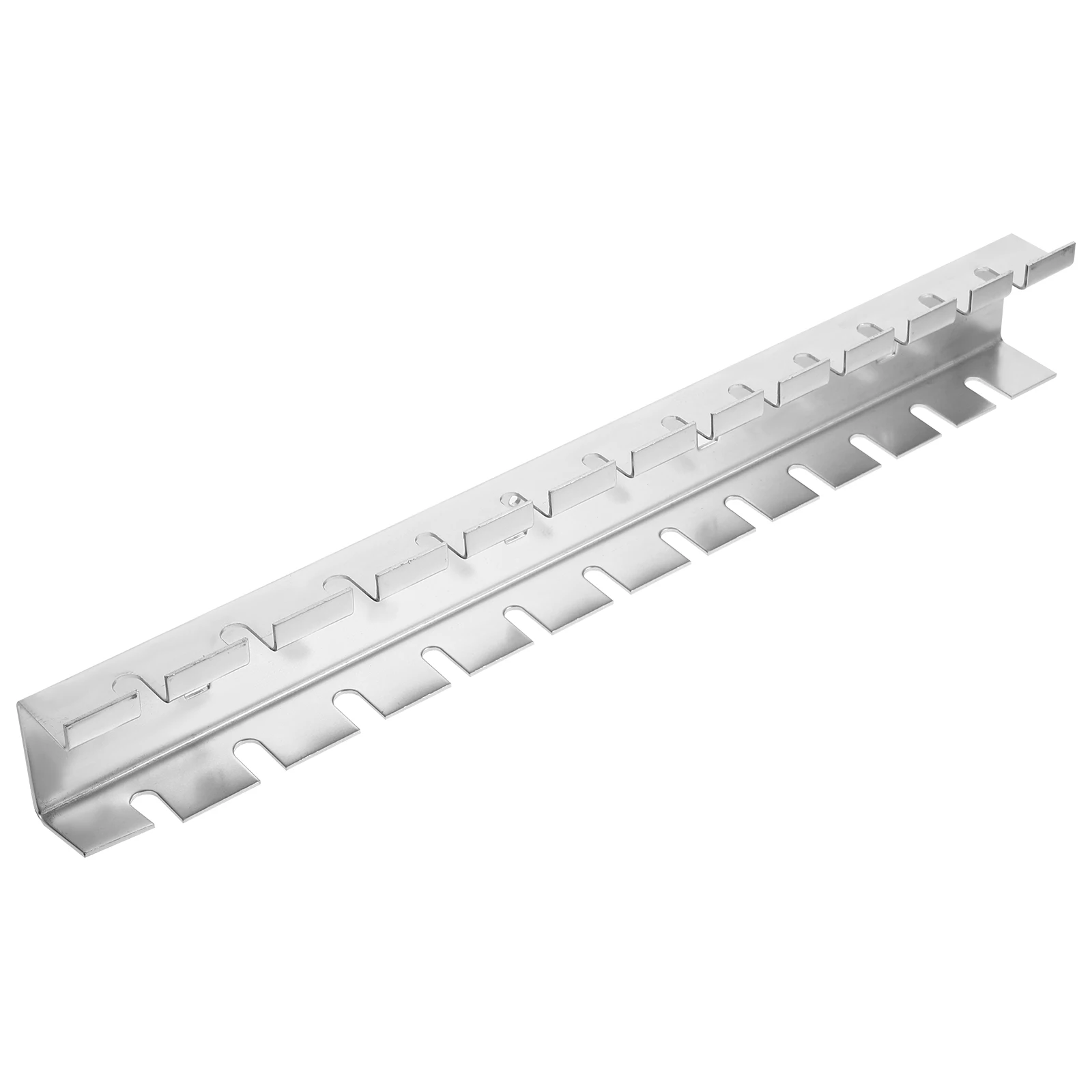

1pc Hardware Hook Wrench Stand Screwdriver Organizer Pegboard Holder Wall Mount Steel Tool Rack Corrosion Resistant Easy