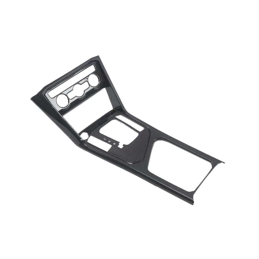 Car Middle Handbrake Shift Stall Paddle Cup Switch Frame Stick Hood For VW Volkswagen Tiguan L MK2 2016 2017 2018 2019 2020 2021 - view 2