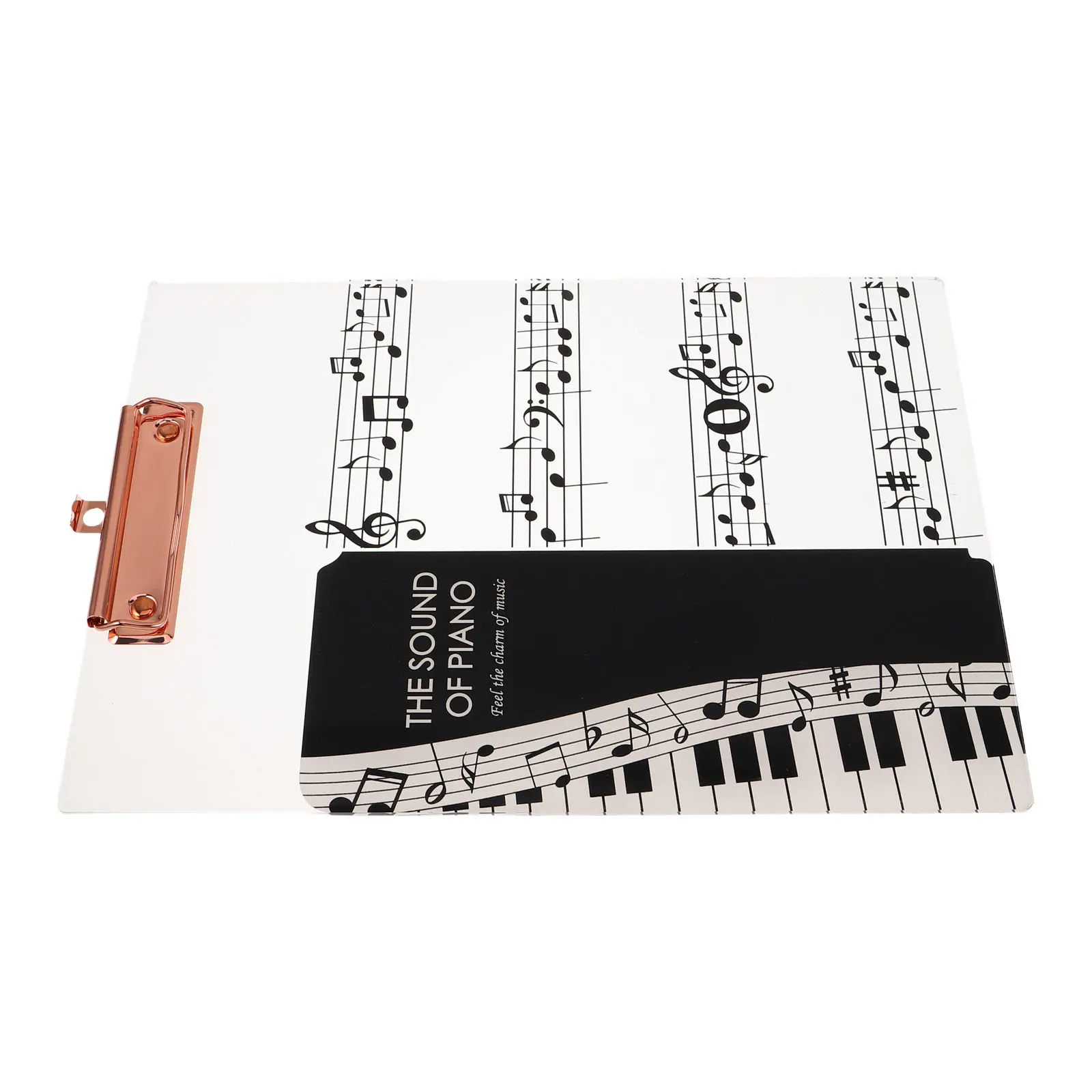 Acrylic Music Score Folder for Sheet Music Storage Robust Protection Writing Pad Clip Notefriendly Piano Sax Choir Instrument