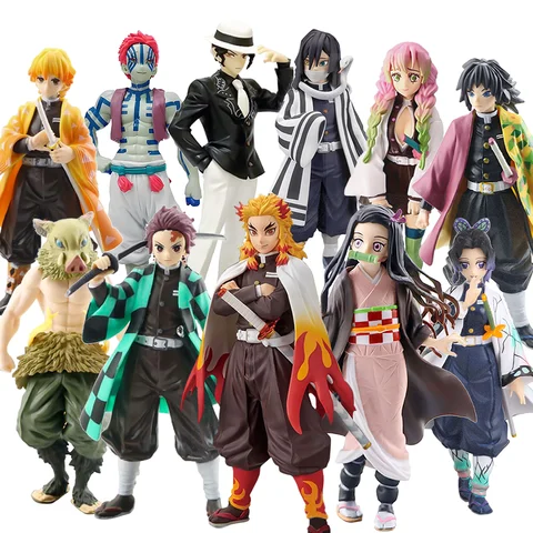 애니메이션 악마 슬레이어 Kimetsu no Yaiba 그림 15cm Nezuko Tanjirou Mitsuri Shinobu Zenitsu Kyoujurou 액션 피규어 모델 장난감 선물 Best5 애니메이션 악마 슬레이어 Kimetsu no Yaiba 그림 15cm Nezuko Tanjirou Mitsuri Shinobu Zenitsu Kyoujurou 액션 피규어 모델 장난감 선물 Best5