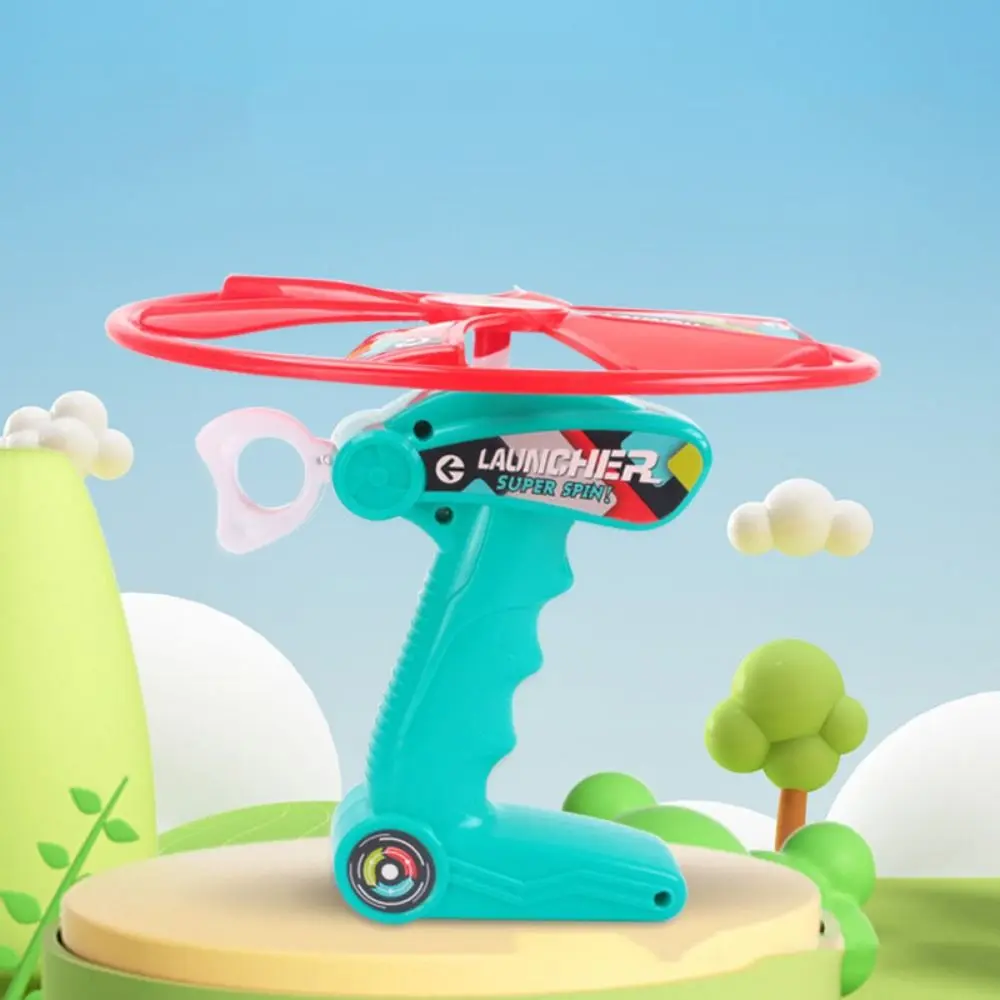 Lanceur Spinner tirer volant Ripcord atmosphère accessoire éducatif Ripcord ciel Spin jouets dessin animé rotatif libellule jouet