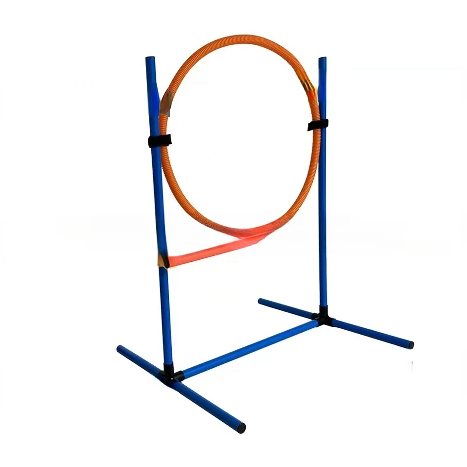 For Pet Agility Training Kit Dog Training Jump Bar, Hurdles, Jump Rings And Dog Obstacle Training Equipment